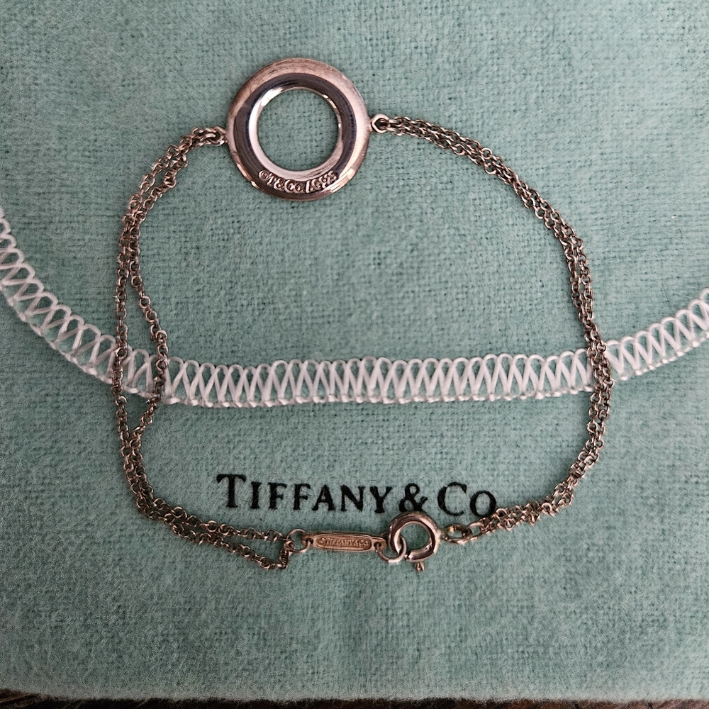 Tiffany & Co. Silver Open Circle Bracelet